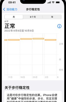 大渡口iPhone手机维修如何在iPhone开启'步行稳定性通知'