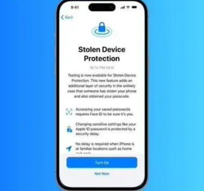 大渡口苹果授权维修店分享被盗设备保护功能开启方法