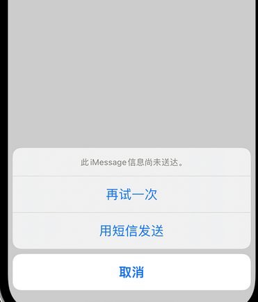 大渡口apple维修iPhone上无法正常发送iMessage信息