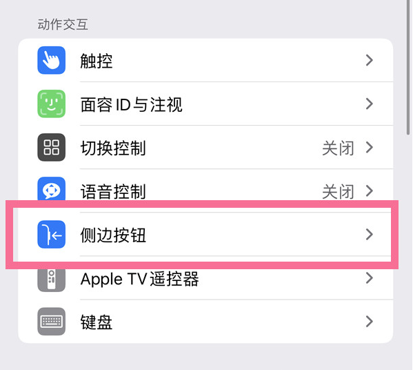 大渡口苹果14维修店分享iPhone14 Plus侧键双击下载功能关闭方法 