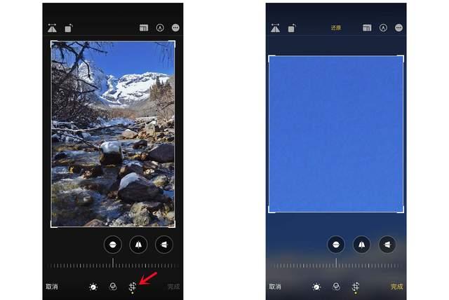 大渡口苹果手机维修分享iPhone手机如何使用裁剪功能隐藏照片 
