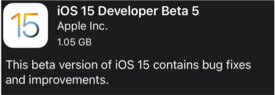 大渡口苹果手机维修分享如何升级到iOS15.0 beta5 