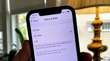 大渡口苹果手机维修分享iPhone 12如何打开或关闭5G网络 